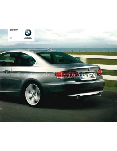 2006 BMW 3ER COUPÉ PROSPEKT NIEDERLÄNDISCH