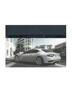 2009 MASERATI GRANTURISMO S BROCHURE DUITS