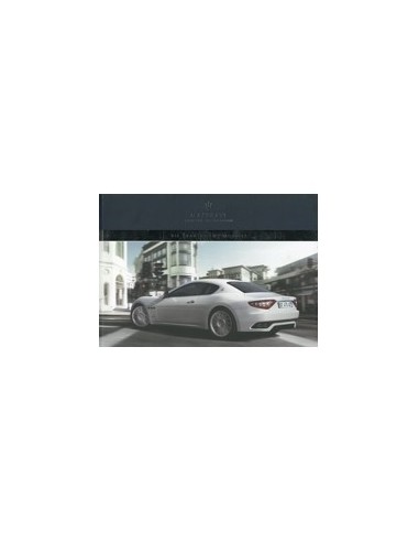 2009 MASERATI GRANTURISMO S BROCHURE GERMAN