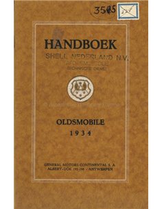 1934 OLDSMOBILE BETRIEBSANLEITUNG NIEDERLÄNDISCH