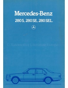 1981 MERCEDES BENZ S CLASS BROCHURE DUTCH