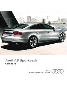 2011 AUDI A5 SPORTBACK CD ONBOARD