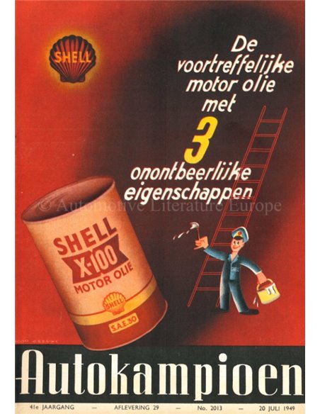1949 AUTOKAMPIOEN MAGAZIN 29 NIEDERLÄNDISCH