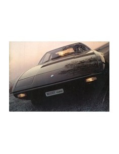 1974 MASERATI KHAMSIN BROCHURE FRANS