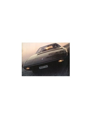 1974 MASERATI KHAMSIN BROCHURE FRANS