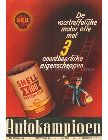 1949 AUTOKAMPIOEN MAGAZIN 35 NIEDERLÄNDISCH