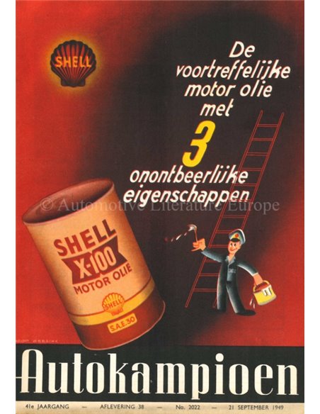 1949 AUTOKAMPIOEN MAGAZIN 38 NIEDERLÄNDISCH