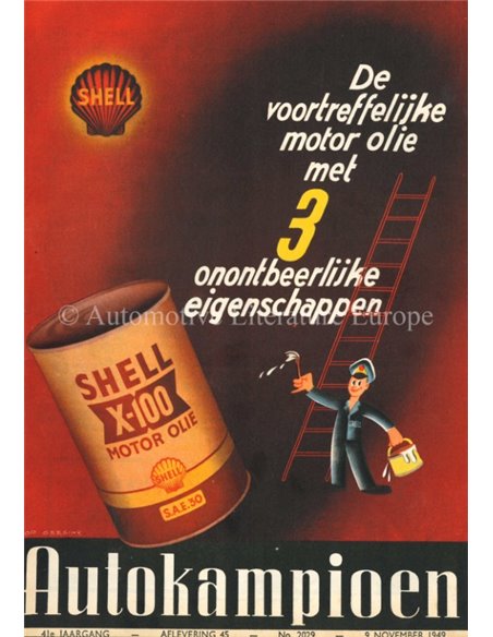 1949 AUTOKAMPIOEN MAGAZINE 45 DUTCH