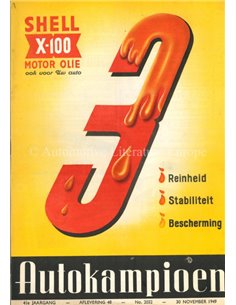 1949 AUTOKAMPIOEN MAGAZIN 48 NIEDERLÄNDISCH