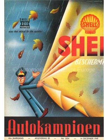 1949 AUTOKAMPIOEN MAGAZIN 50 NIEDERLÄNDISCH