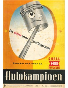 1952 AUTOKAMPIOEN MAGAZINE 6 NEDERLANDS
