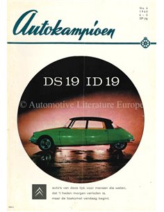 1960 AUTOKAMPIOEN MAGAZIN 6 NIEDERLÄNDISCH