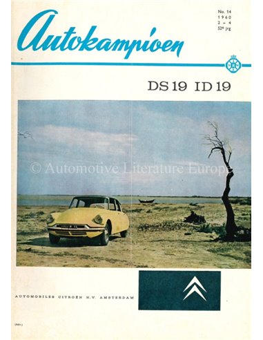 1960 AUTOKAMPIOEN MAGAZINE 14 NEDERLANDS