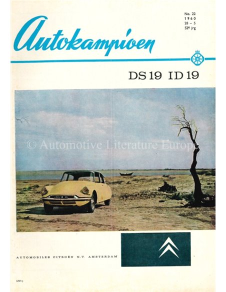 1960 AUTOKAMPIOEN MAGAZINE 22 DUTCH