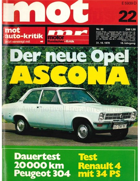 1970 MOT MAGAZINE 22 DEUTSCH