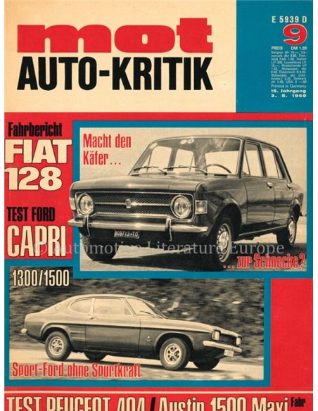 1969 MOT MAGAZINE 9 DEUTSCH