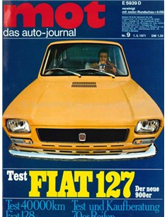 1971 MOT MAGAZINE 9 DEUTSCH
