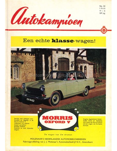 1960 AUTOKAMPIOEN MAGAZINE 24 NEDERLANDS