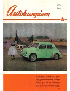 1960 AUTOKAMPIOEN MAGAZIN 27 NIEDERLÄNDISCH