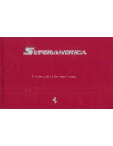 2005 FERRARI SUPERAMERICA HARDCOVER PROSPEKT 'MARTHA'S VINEYARD' 543/559