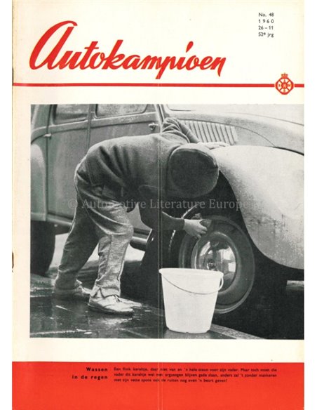 1960 AUTOKAMPIOEN MAGAZIN 48 NIEDERLÄNDISCH