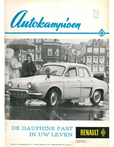 1960 AUTOKAMPIOEN MAGAZINE 51 DUTCH