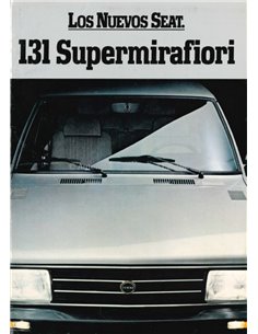 1981 SEAT 131 BROCHURE SPANISH