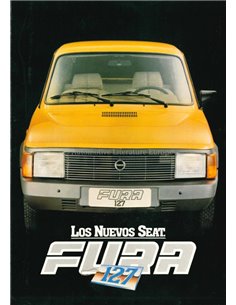 1981 SEAT FURA 127 BROCHURE SPAANS