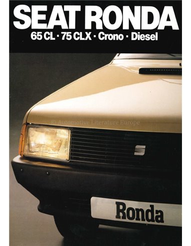 1982 SEAT RONDA PROSPEKT SPANISCH