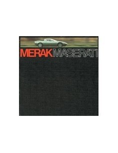 1974 MASERATI MERAK BROCHURE DUITS