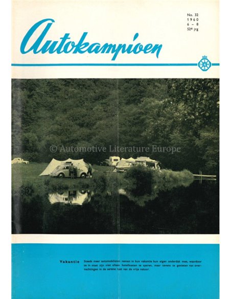 1960 AUTOKAMPIOEN MAGAZIN 32 NIEDERLÄNDISCH