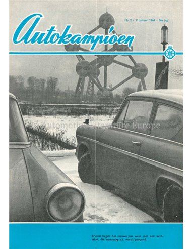 1964 AUTOKAMPIOEN MAGAZINE 2 NEDERLANDS