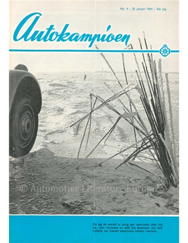 1964 AUTOKAMPIOEN MAGAZINE 4 DUTCH