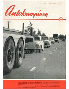 1964 AUTOKAMPIOEN MAGAZINE 6 NEDERLANDS