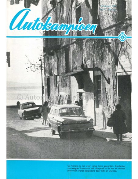 1964 AUTOKAMPIOEN MAGAZIN 7 NIEDERLÄNDISCH