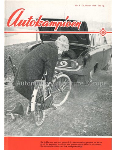 1964 AUTOKAMPIOEN MAGAZINE 9 DUTCH