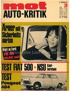 1968 MOT MAGAZINE 3 DUITS