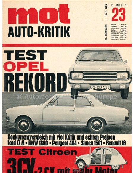 1966 MOT MAGAZINE 23 DEUTSCH