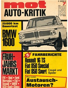 1968 MOT MAGAZINE 7 DUITS