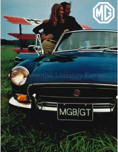 1970 MG MGB GT BROCHURE ENGLISH