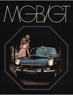 1972 MG MGB GT BROCHURE ENGELS