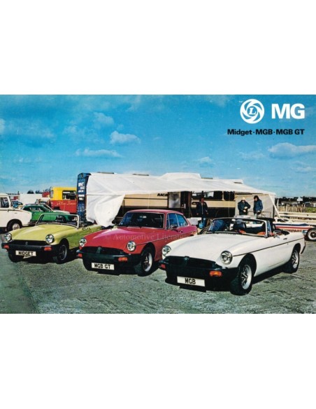 1977 MG MGB GT BROCHURE ENGELS