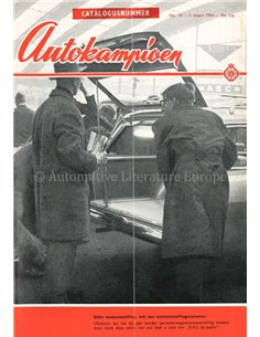 1964 AUTOKAMPIOEN MAGAZIN 10 NIEDERLÄNDISCH