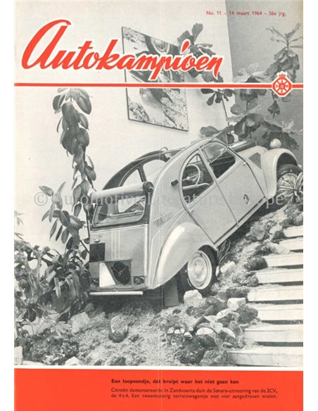 1964 AUTOKAMPIOEN MAGAZINE 11 DUTCH