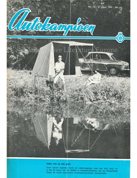1964 AUTOKAMPIOEN MAGAZIN 12 NIEDERLÄNDISCH