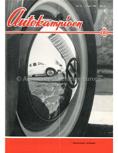 1964 AUTOKAMPIOEN MAGAZIN 14 NIEDERLÄNDISCH