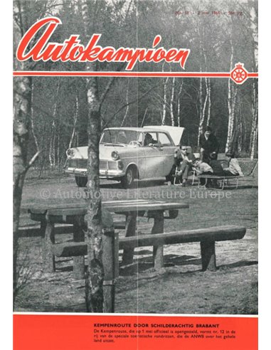 1964 AUTOKAMPIOEN MAGAZIN 18 NIEDERLÄNDISCH