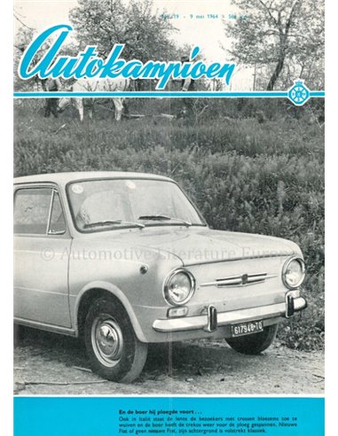 1964 AUTOKAMPIOEN MAGAZIN 19 NIEDERLÄNDISCH
