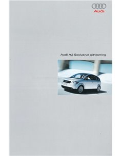 2000 AUDI A2 BROCHURE DUTCH
