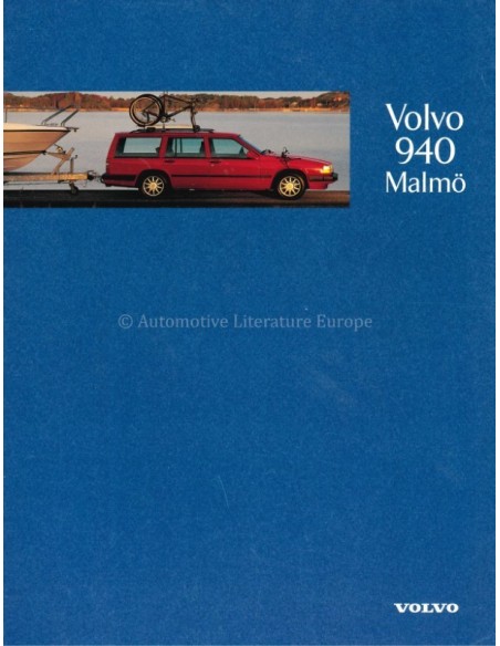 1996 VOLVO 940 MALMÖ BROCHURE DUTCH